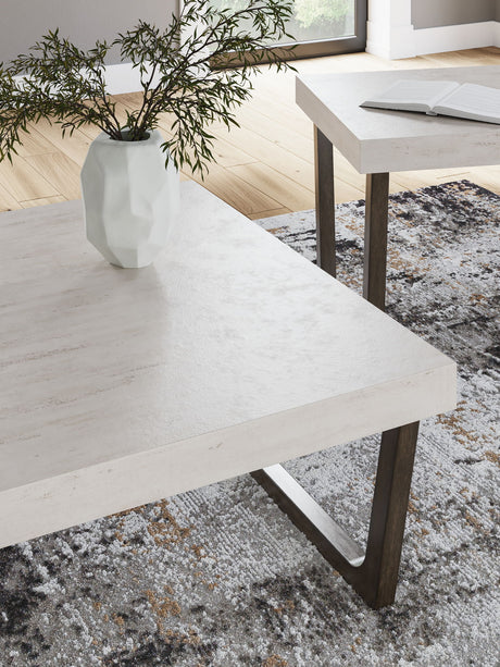 Westenfort - Occasional Table Set (Set of 2) - Espresso / Gray - view 10