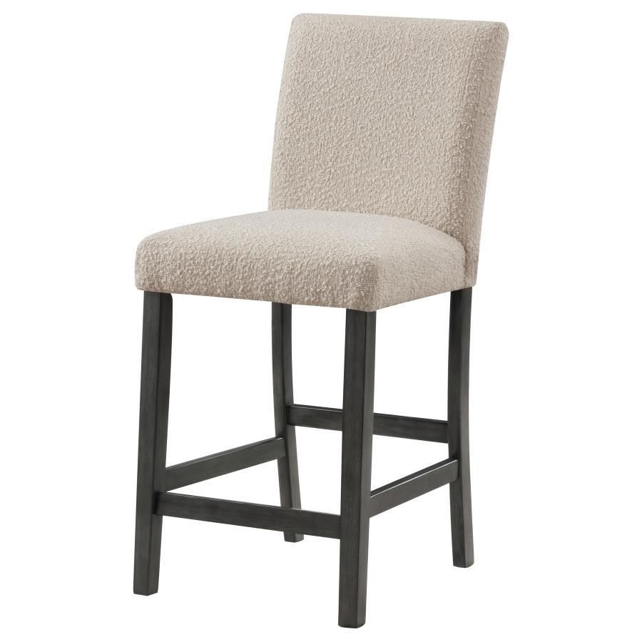 Alba - Boucle Upholstered Counter Height Dining Chair (Set of 2)