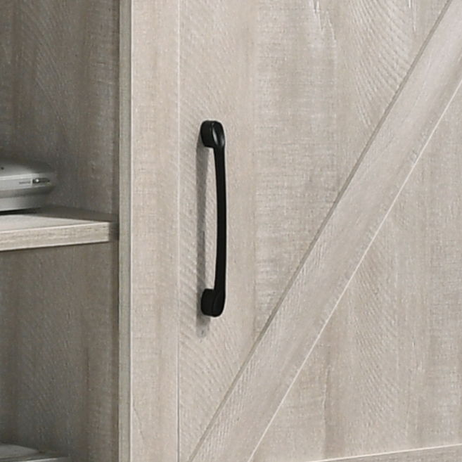 Salma - 58" Wide TV Stand With 2 Open Shelves And 2 Cabinets by Lilola Home | Bel Furniture