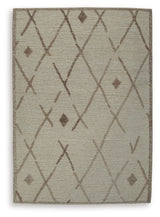 Guyford - 5' x 7' Rug - Beige / Brown