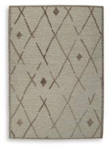 Guyford - Rug Dark Brown 5' x 7' by Signature Design by Ashley® | Bel Furniture