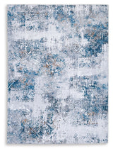 Garyard - 5' x 7' Rug - Blue Multi