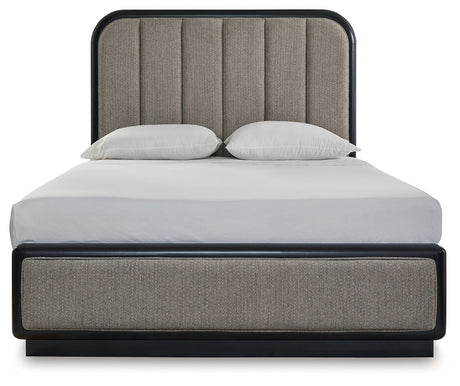 Rowanbeck - Upholstered Panel Bed by Signature Design by Ashley® | Bel Furniture