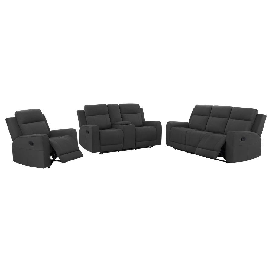 Brentwood - Upholstered Reclining Sofa Set by Coaster Fine Furniture | Bel Furniture