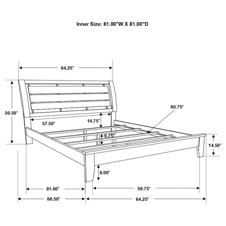 Serenity - Panel Bed