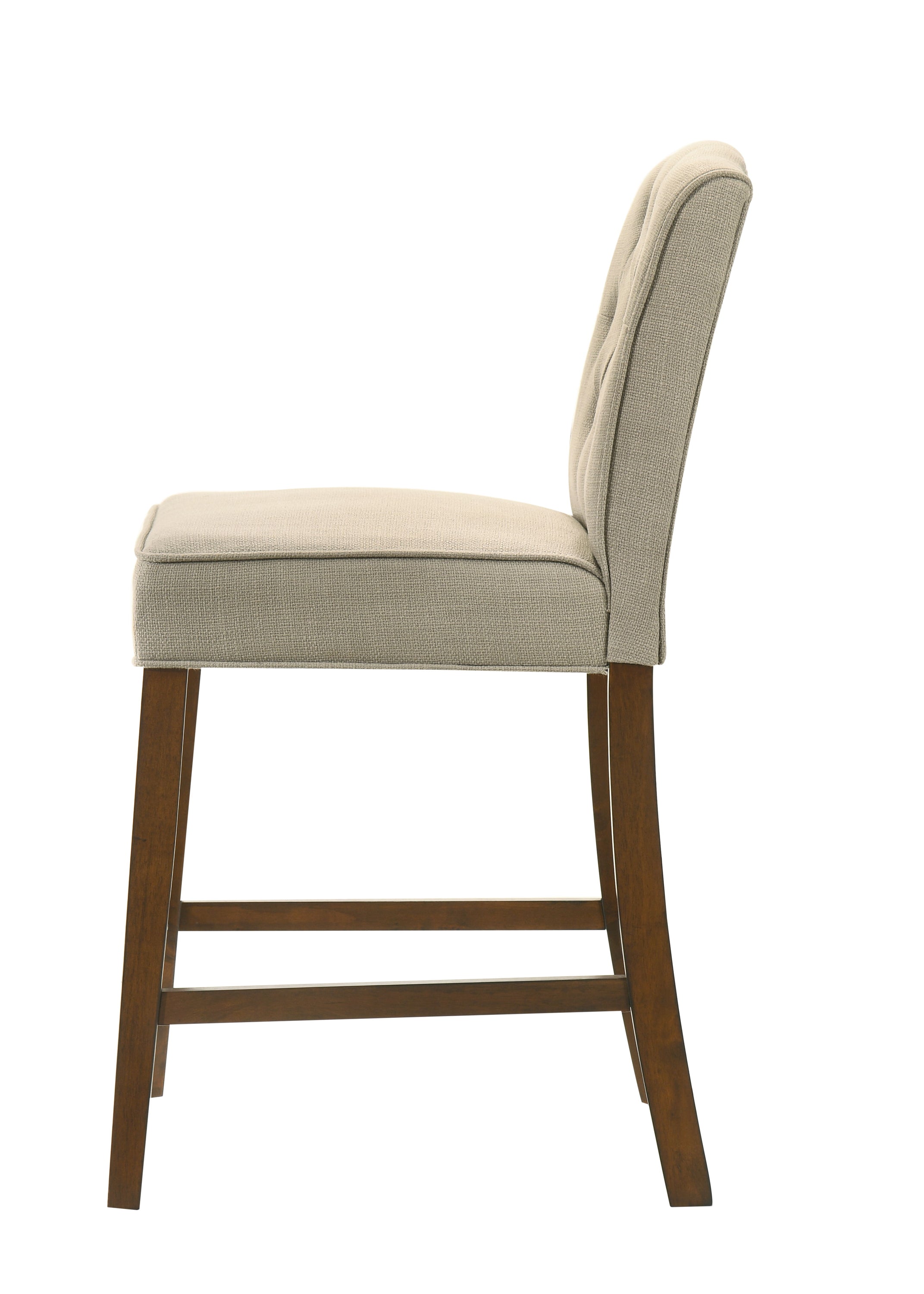 Darby - Fabric Counter Height Chair - Tan