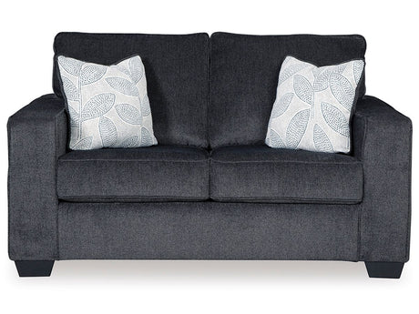 Altari - Stationary Loveseat Dark Gray by Signature Design by Ashley® | Bel Furniture