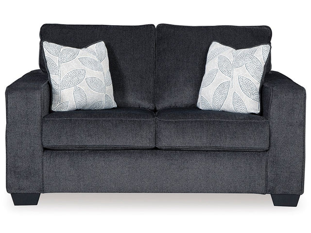 Altari - Stationary Loveseat Dark Gray by Signature Design by Ashley® | Bel Furniture