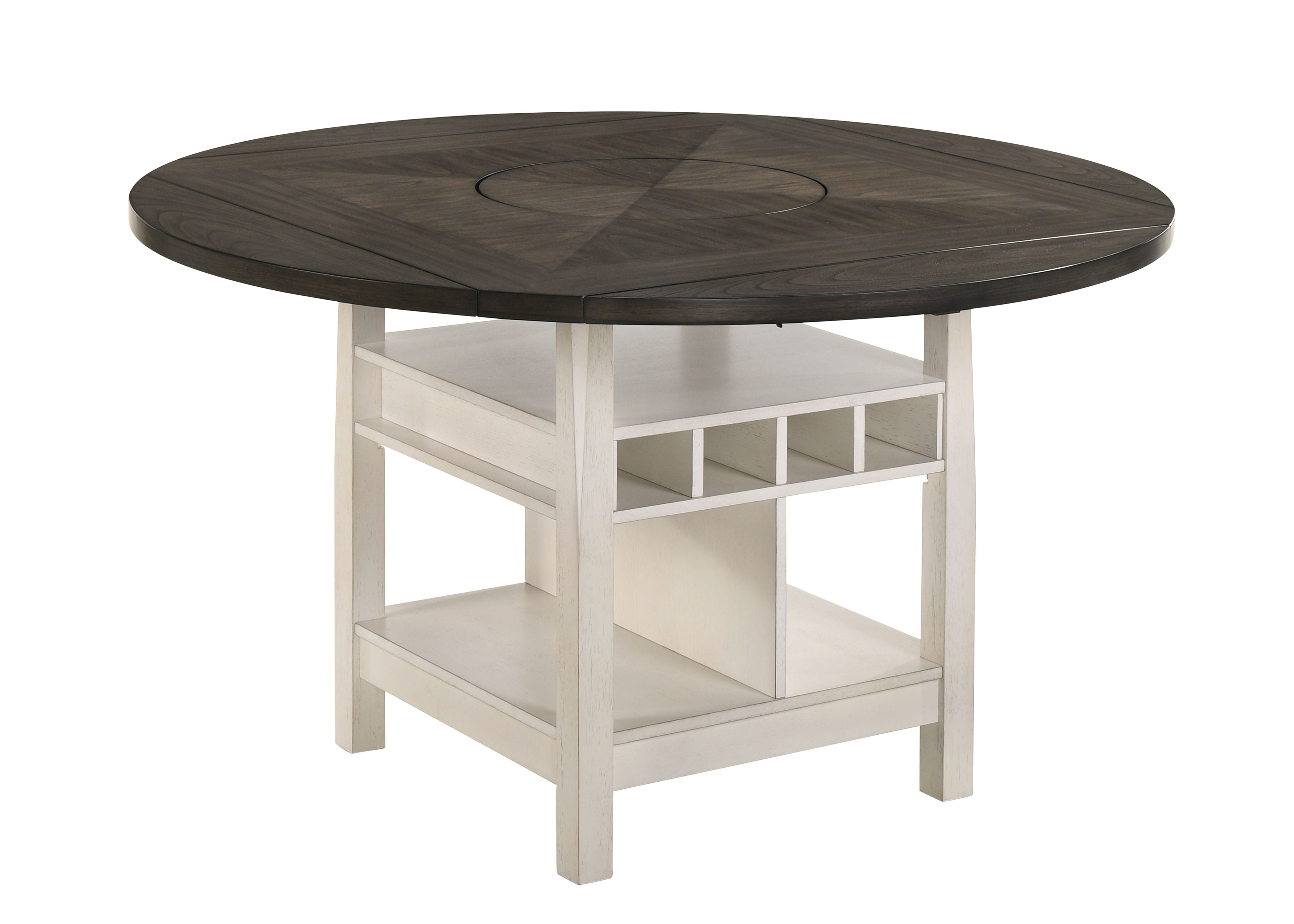 Conner - Counter Height Table Shelve - Gray