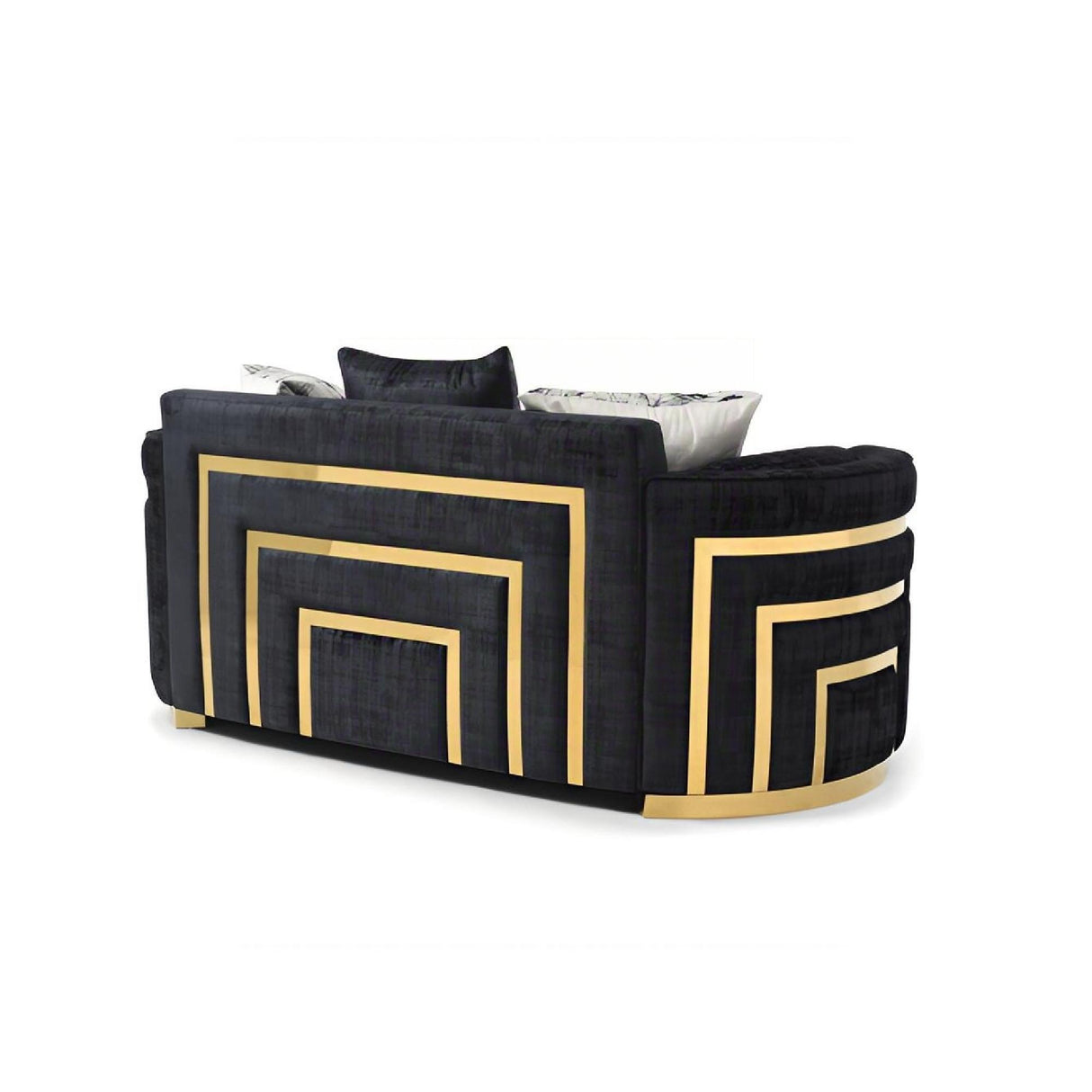 Soledad - Loveseat - Black