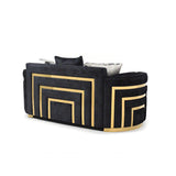 Soledad - Loveseat - Black