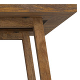 Whitley - Dining Table In Burnt Wax - Brown by Simpli-Home | Bel Furniture