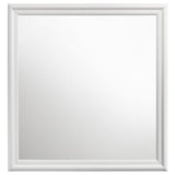Louis - Philippe Dresser Mirror - White by Coaster Fine Furniture | Bel Furniture