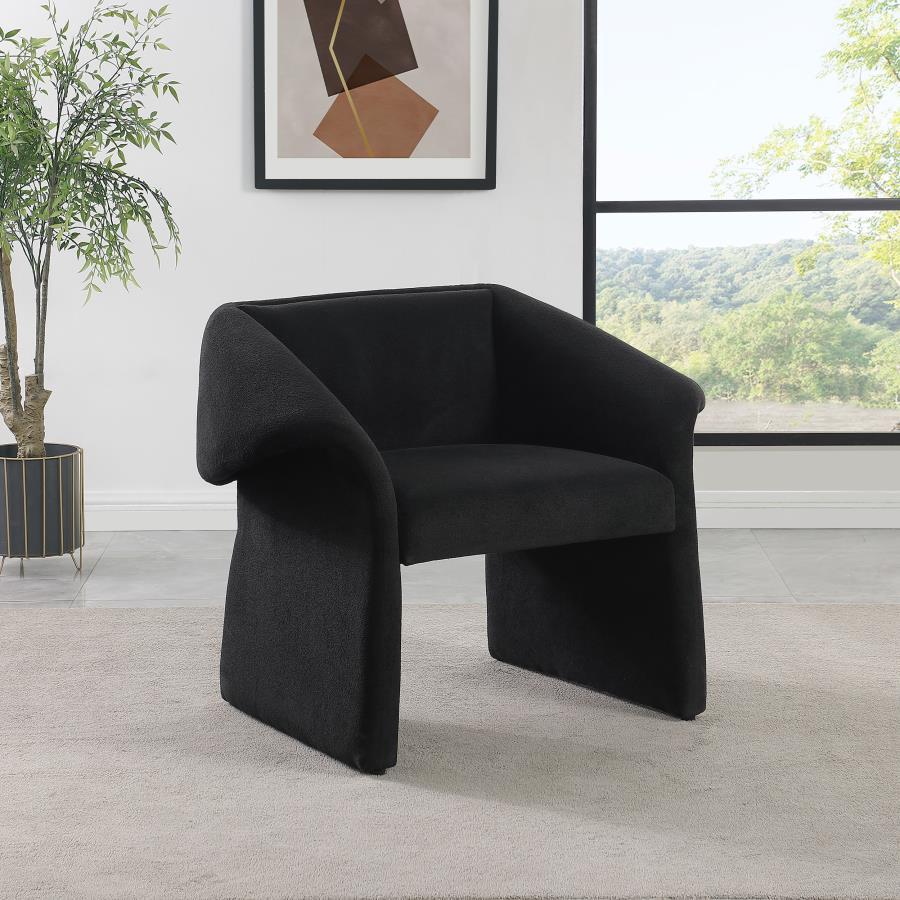 Ramsey - Upholstered Sloped Arm Accent Chair by Coaster Fine Furniture | Bel Furniture