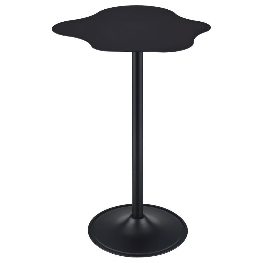 Keanu - Curved Cloud-Shaped Bistro Bar Table - Black by CoasterEssence | Bel Furniture