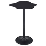 Keanu - Curved Cloud-Shaped Bistro Bar Table - Black by CoasterEssence | Bel Furniture