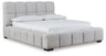 Grendusk - Upholstered Bed Gray by Signature Design by Ashley® | Bel Furniture