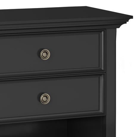 Amherst - Bedside Table, Handcrafted by Simpli-Home | Bel Furniture