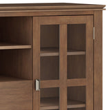 Artisan - Handcrafted Tall TV Media Stand by Simpli-Home | Bel Furniture