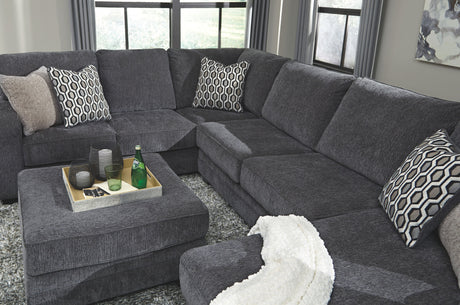 Tracling - Slate - Oversized Accent Ottoman by Benchcraft® | Bel Furniture