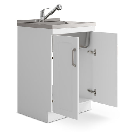 Kyle - Laundry Cabinet & Faucet And Stainless Steel Sink - view 13