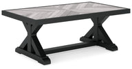 Beachcroft - Rectangular Cocktail Table Black by Signature Design by Ashley® | Bel Furniture