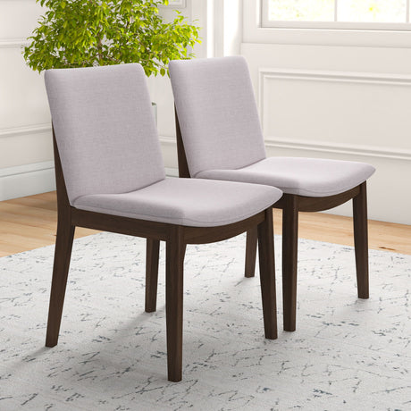 Laura - Mid-Century Modern Solid Wood Dining Chair (Set of 2) - view 42