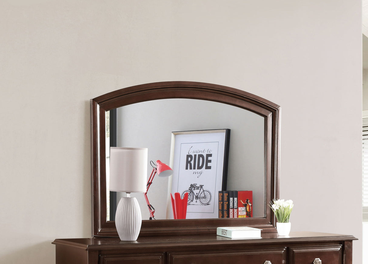 Ashford - Mirror - Cappuccino by Glory Furniture | Bel Furniture