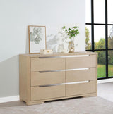 Ladera - 6-Drawer Bedroom Dresser by Coaster Fine Furniture | Bel Furniture