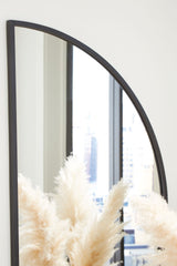 Denlow - Black - Accent Mirror by Signature Design by Ashley® | Bel Furniture