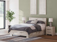 Lawroy - Panel Bed With Storage Beige Queen Under Bed Storage by Signature Design by Ashley® | Bel Furniture