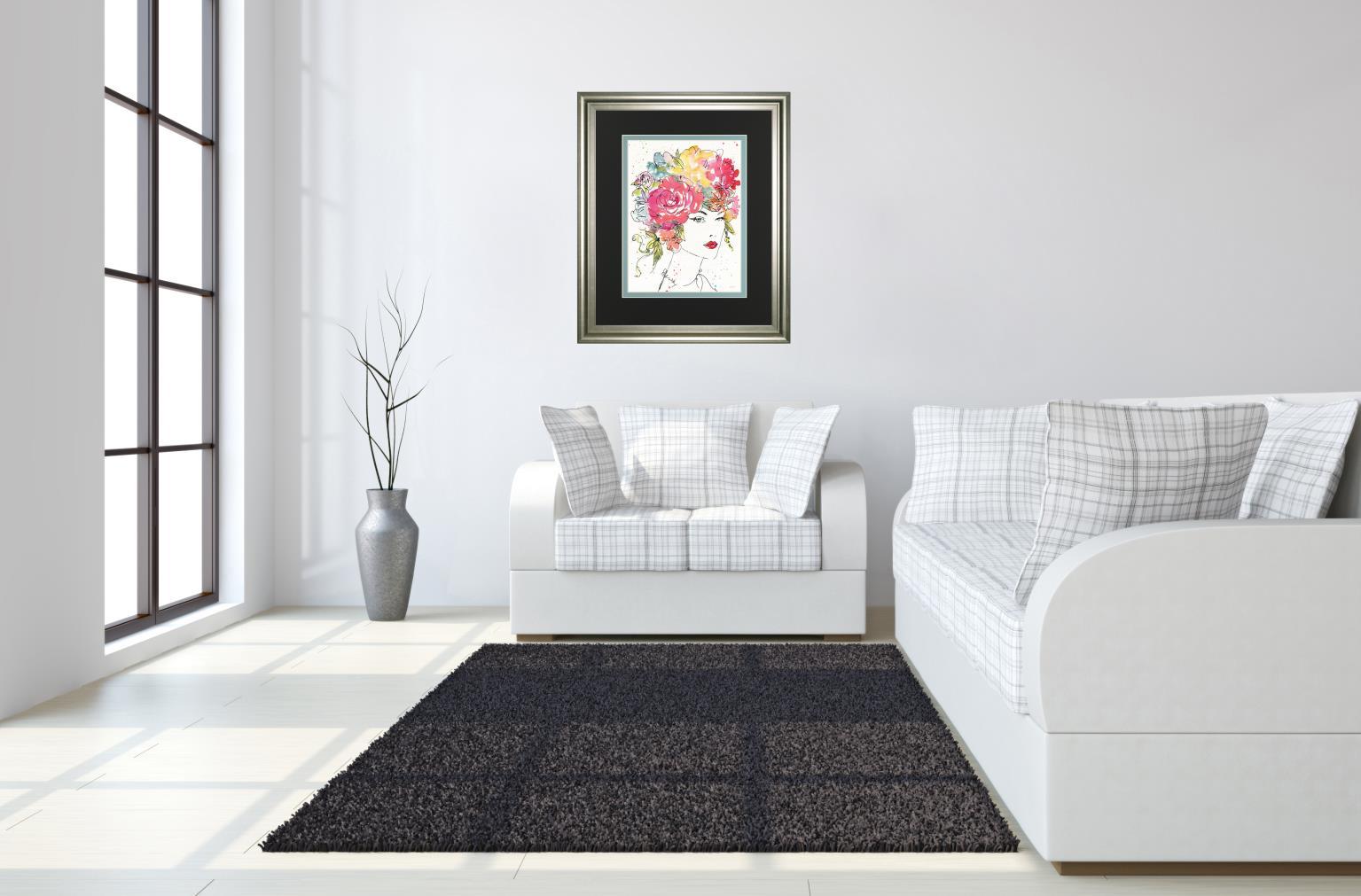 Floral Figures I By Anne Tavoletti - Pink