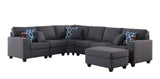 Cooper - Sectional Sofa With Ottomans And Cupholder