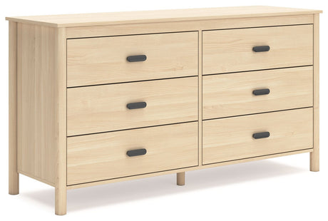 Cabinella - Tan - Six Drawer Dresser by Signature Design by Ashley® | Bel Furniture