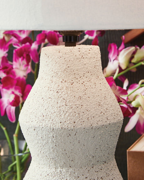 Dawthorne - Paper Table Lamp - Cream - view 4