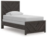 Prendonea - Panel Bed Dark Gray by Signature Design by Ashley® | Bel Furniture