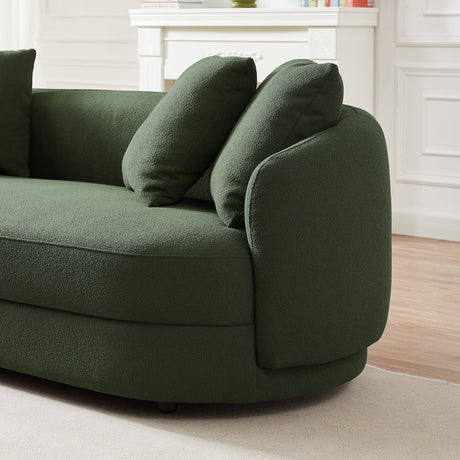 Dylan - Modern French Boucle Sofa - view 6