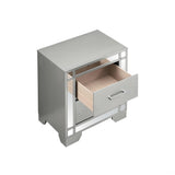 Madison - Nightstand - Silver Champagne