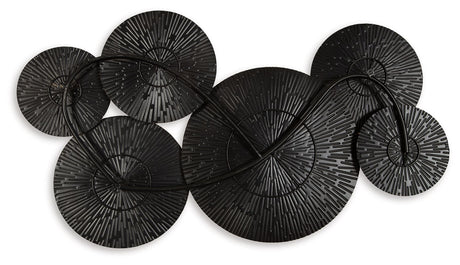 Rhetlen - Black / Gold Finish - Wall Decor by Signature Design by Ashley® | Bel Furniture