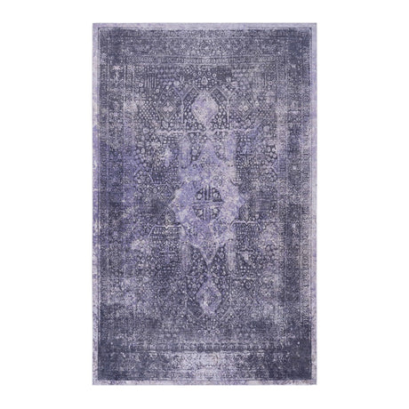 Maval - 3' X 5' Washable Area Rug - Anthracite - view 5