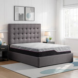 Renew - 11" Cooling Fast Responding Latex Foam Mattress - Gray
