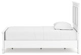 Fortman - Twin Panel Bed - White