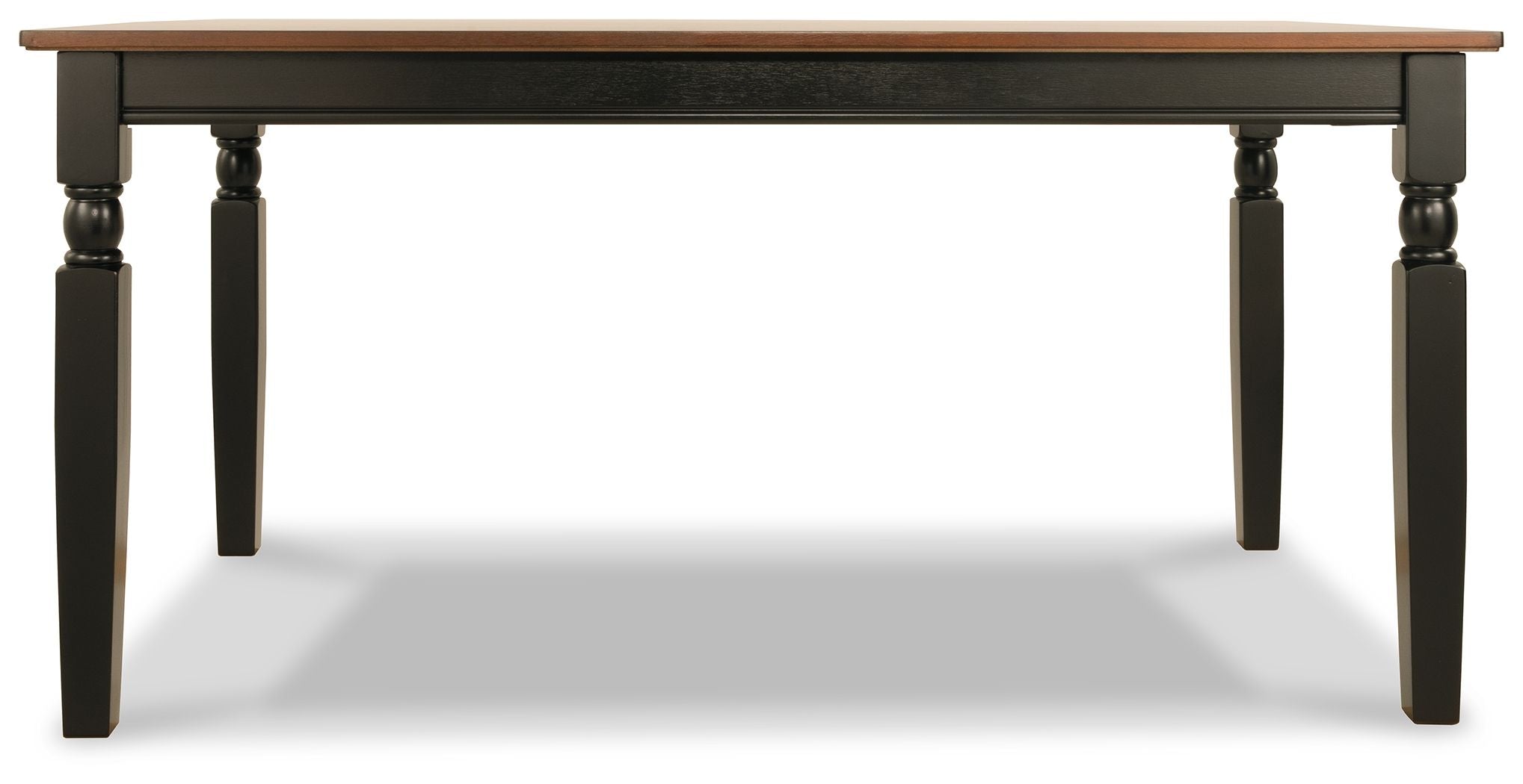 Owingsville - Black / Brown - Rectangular Dining Room Table