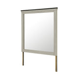 Augusta - Mirror With Sleek Frame, Large Scale Mirror For Dresser - Beige Brown