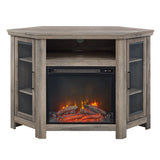 Classic Glass Door Fireplace TV Stand For Tvs Up To 55" by Walker Edison | Bel Furniture