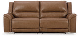 Trasimeno - Caramel - 2 Seat Pwr Rec Sofa Adj Headrest by Signature Design by Ashley® | Bel Furniture