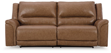 Trasimeno - Caramel - 2 Seat Pwr Rec Sofa Adj Headrest by Signature Design by Ashley® | Bel Furniture