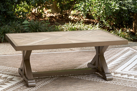 Laguna Heights - Rectangular Cocktail Table - Beige - view 3