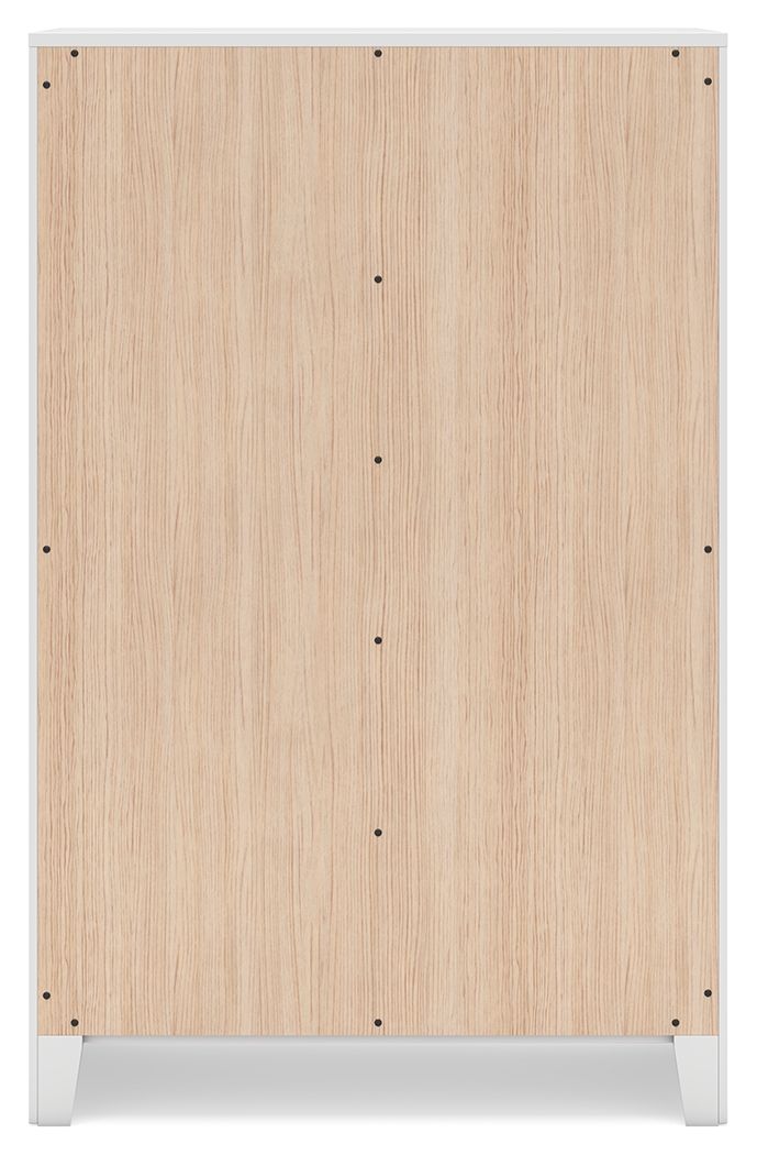 Binterglen - White - Five Drawer Chest by Signature Design by Ashley® | Bel Furniture