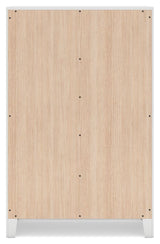 Binterglen - White - Five Drawer Chest by Signature Design by Ashley® | Bel Furniture